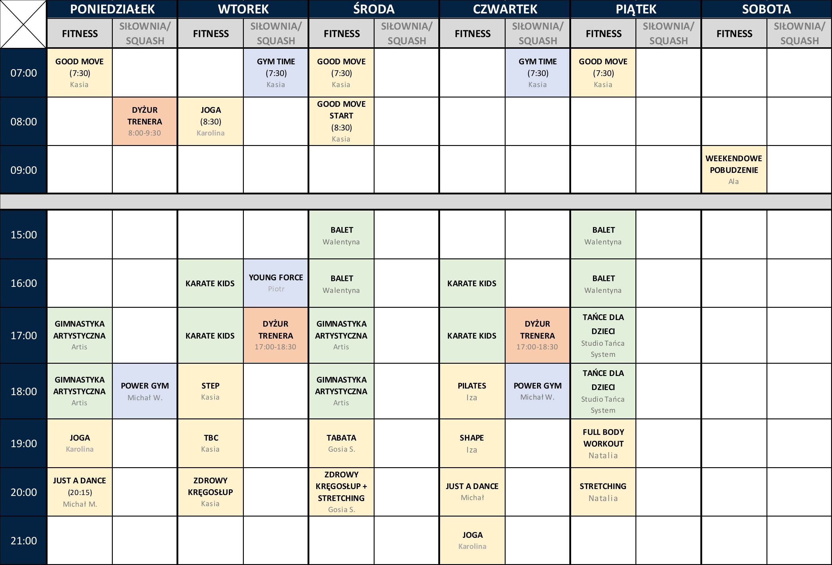 Grafik fitness od 16.12.2024